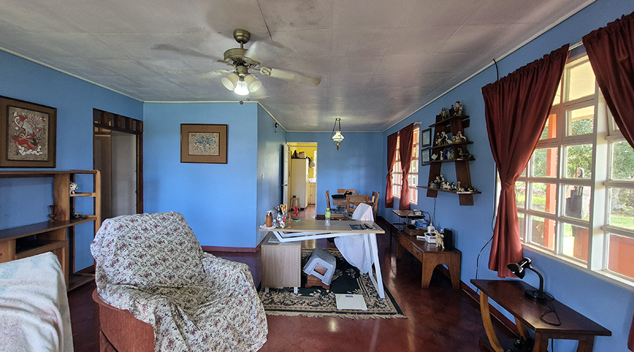 Costa Rica - San Isidro de El General - Casa Los Chiles - Pice principale - vue 2