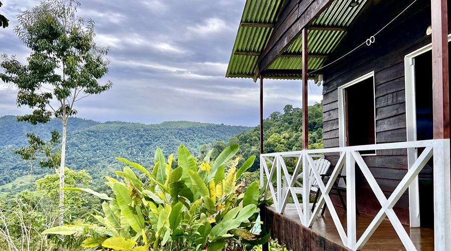 Costa Rica - Perez Zeledon - San Isidro - Airbnb Tinamastes (1+3) - Cabina 1 - Extrieur 1