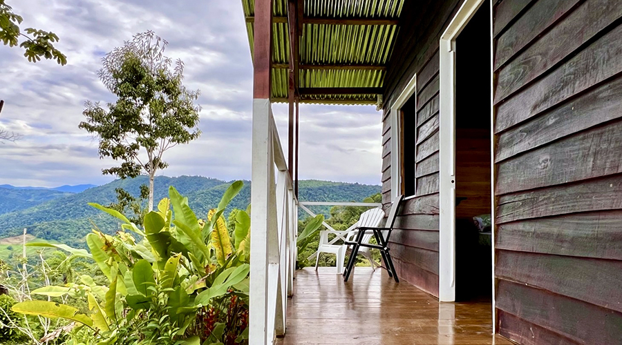 Costa Rica - Perez Zeledon - San Isidro - Airbnb Tinamastes (1+3) - Cabina 1 - Extrieur 2