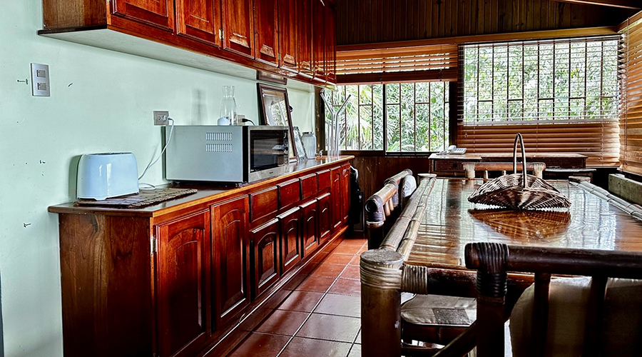 Costa Rica - Perez Zeledon - San Isidro - Airbnb Tinamastes (1+3) - Maison principale - Cuisine - vue 3