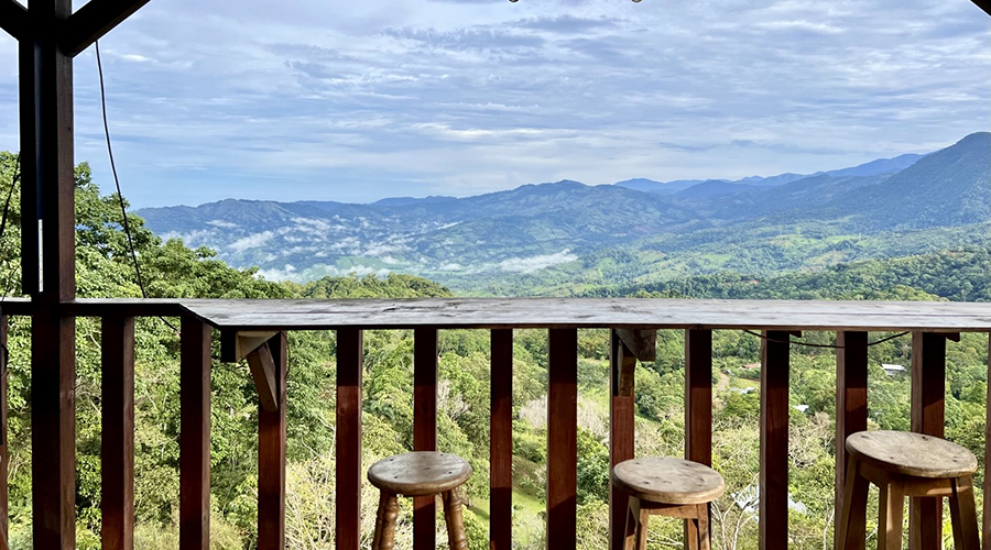 Costa Rica - Perez Zeledon - San Isidro - Airbnb Tinamastes (1+3) - Extrieurs - Vue 10