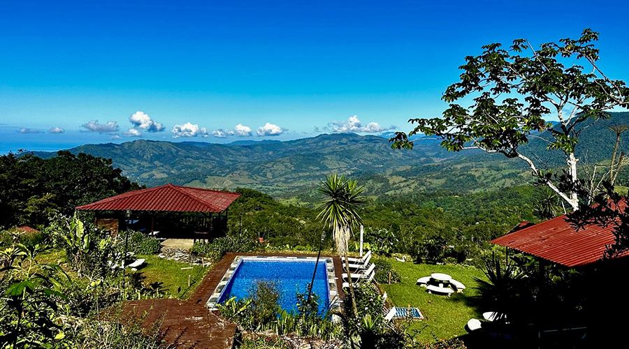 Costa Rica - Perez Zeledon - San Isidro - Airbnb Tinamastes (1+3) - Extrieurs - Vue 11