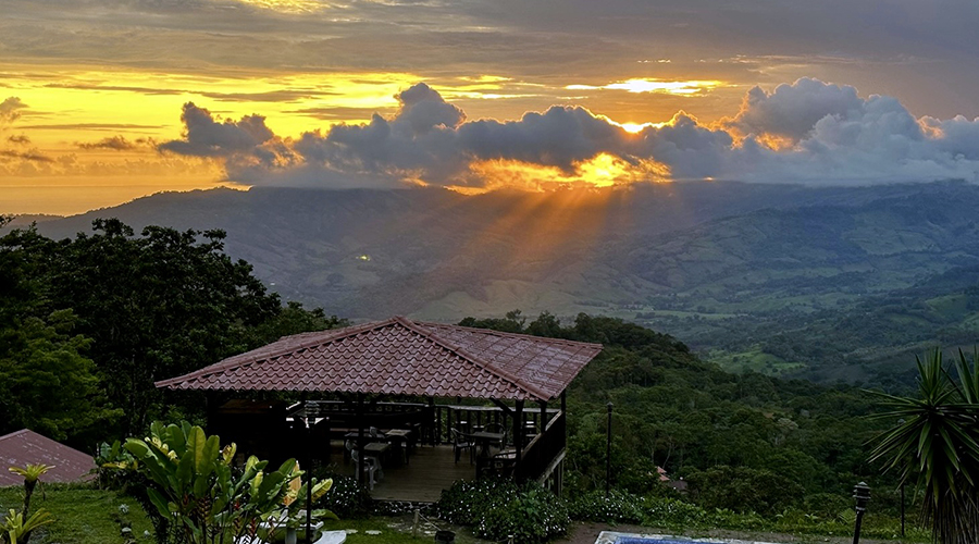 Costa Rica - Perez Zeledon - San Isidro - Airbnb Tinamastes (1+3) - Extrieurs - Vue 12