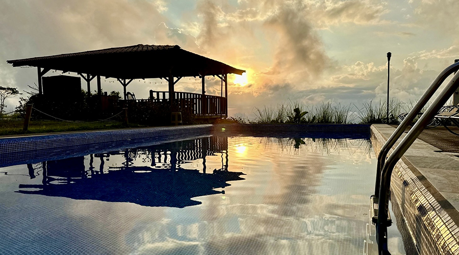 Costa Rica - Perez Zeledon - San Isidro - Airbnb Tinamastes (1+3) - Extrieurs - Vue 2
