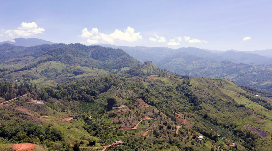 Costa Rica, Province de San Jose, San Isidro del General - Vue drone 3