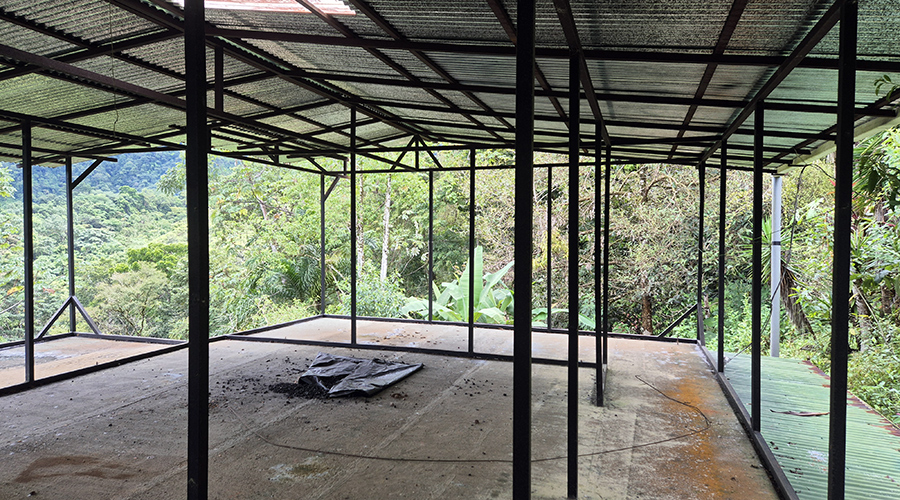 Costa Rica - Perez Zeledon - Baru - San Salvador - Finca la Cascada - MAISON - Etage - vue 2