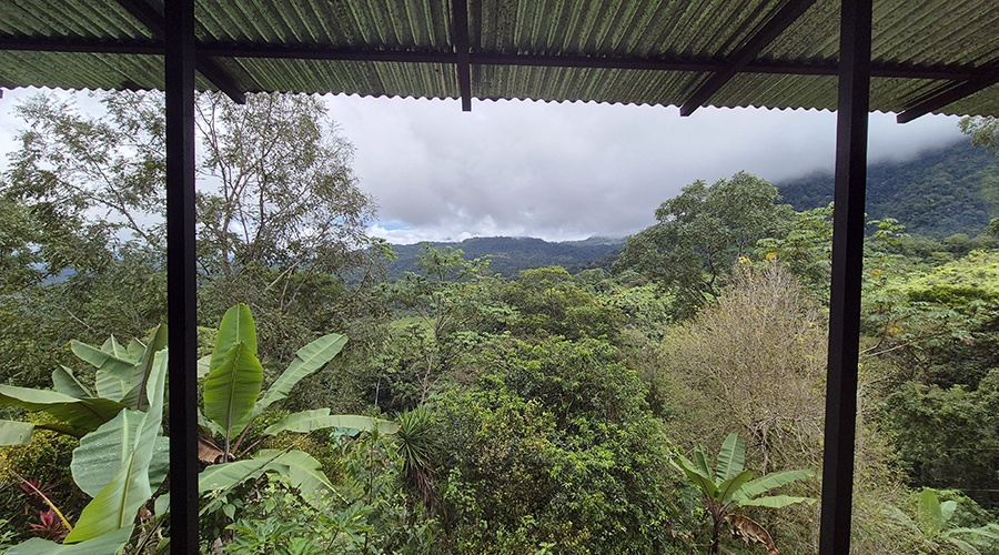 Costa Rica - Perez Zeledon - Baru - San Salvador - Finca la Cascada - MAISON - Etage - vue 4