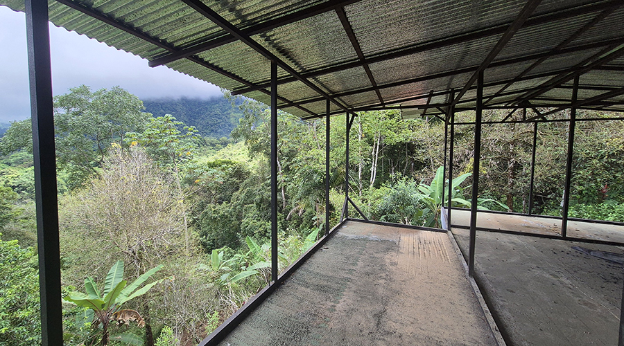Costa Rica - Perez Zeledon - Baru - San Salvador - Finca la Cascada - MAISON - Etage - vue 5