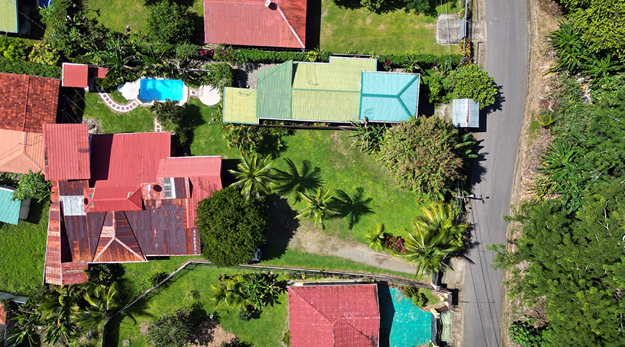 Costa Rica - Aguirre - Savegre - Matapalo - Casa de la Playa - Drone - vue 1
