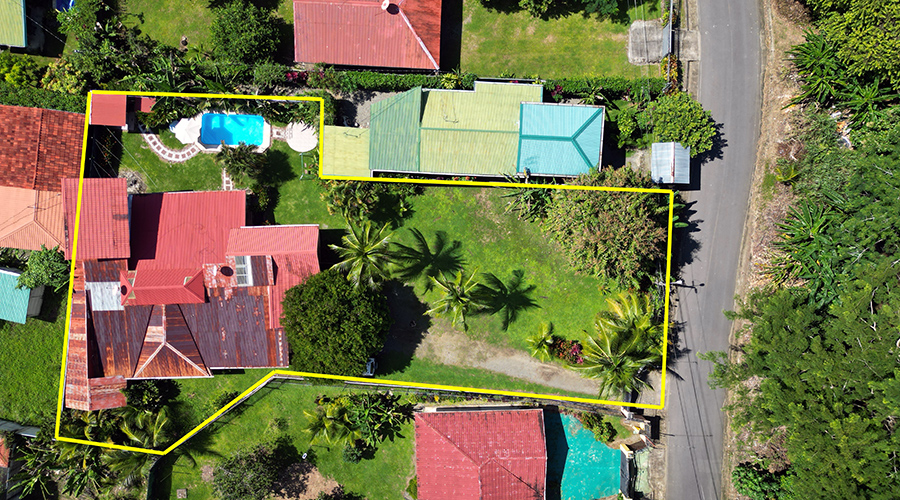 Costa Rica - Aguirre - Savegre - Matapalo - Casa de la Playa - Drone - vue 2