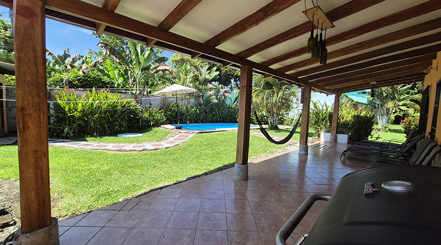 Costa Rica - Aguirre - Savegre - Matapalo - Casa de la Playa - Terrasse - vue 2