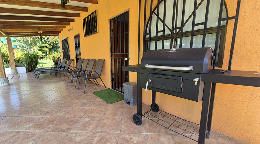 Costa Rica - Aguirre - Savegre - Matapalo - Casa de la Playa - Terrasse - vue 3