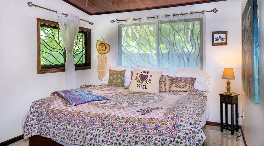 Costa Rica, Osa, Dominical - Casa del Artista - Etage - Chambre