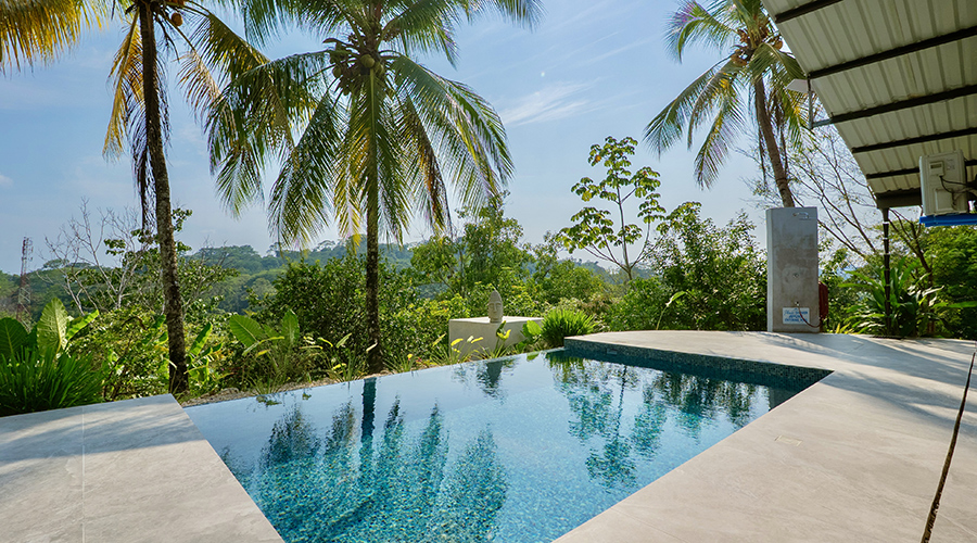Costa Rica - Puntarenas - Hatillo - Villa Paraiso - Extrieur - Villa - Piscine - Vue 1