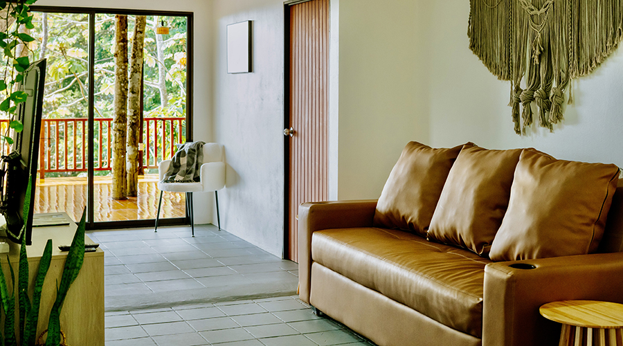 Costa Rica - Puntarenas - Hatillo - Villa Paraiso - Intrieur - Villa - Sjour - Vue 2
