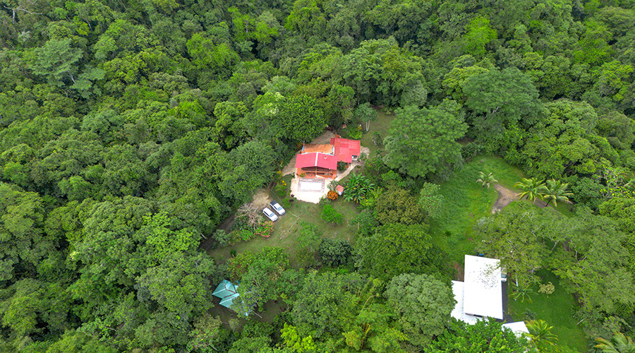 Costa Rica - Puntarenas - Las Delicias - Villa Boh�mia - Ext�rieur - Vue 2