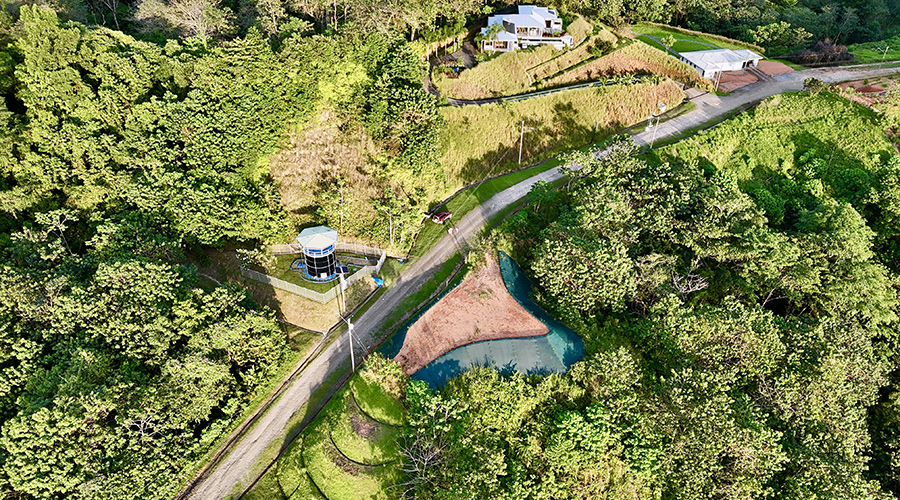 Costa Rica - Puntarenas - Ojochal - Lot Calle Cresta - Terrain - Vue Ensemble - Vue 2