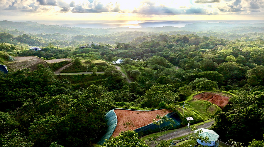 Costa Rica - Puntarenas - Ojochal - Lot Calle Cresta - Terrain - Panorama - Vue 2
