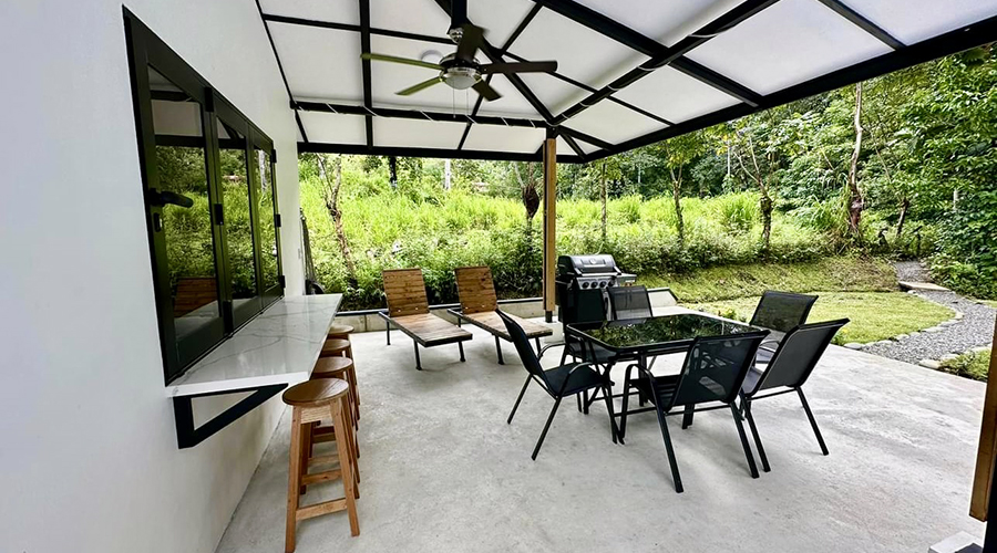 Costa Rica - Ojochal - Casa Del Rio - Extrieur - Terrasse - Vue 1