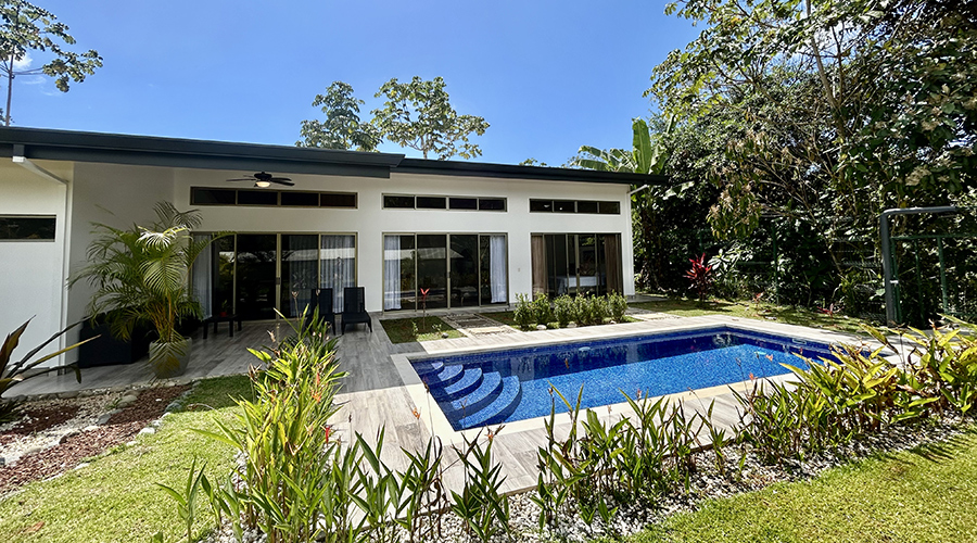 Costa Rica - Puntarenas - Ojochal - Condo El Tucan - Casa 7 - Extrieur - Piscine - Vue 2