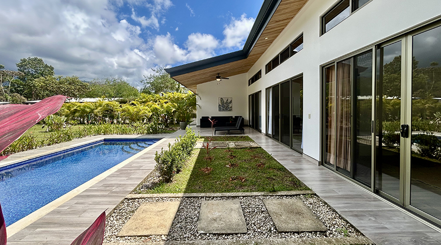 Costa Rica - Puntarenas - Ojochal - Condo El Tucan - Casa 7 - Extrieur - Terrasse - Vue 1