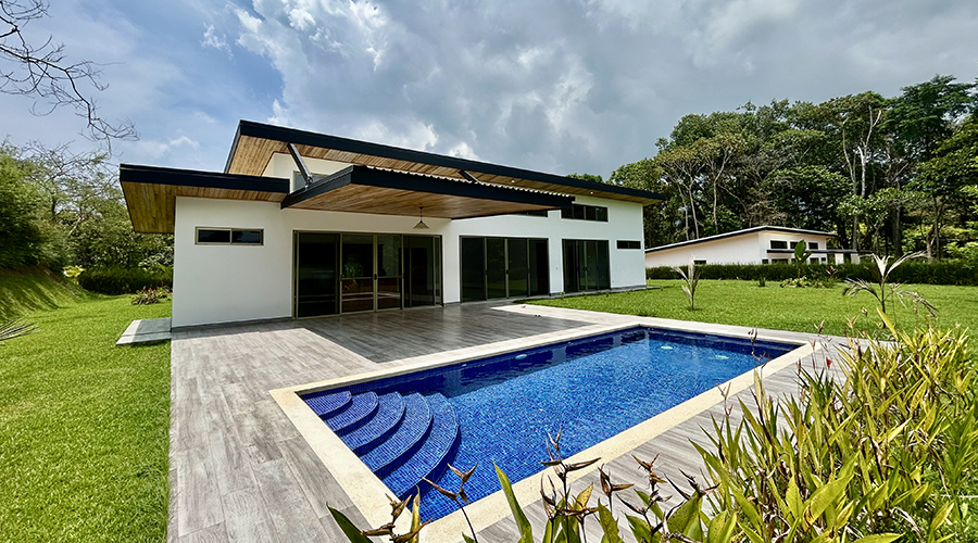Costa Rica - Puntarenas - Ojochal - Condo El Tucan - Casa 8 - Extrieur - Piscine - Vue 1