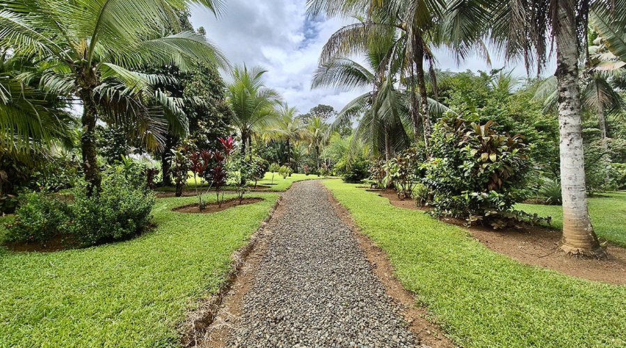 Costa Rica - Ojochal - Hotl La Calle - Extrieur - Jardin - Vue 1