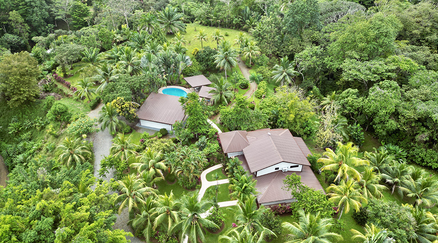 Costa Rica - Ojochal - Hotl La Calle - Extrieur - Terrain - Vue drone - Vue 2