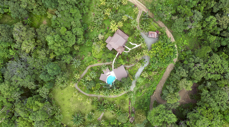 Costa Rica - Ojochal - Hotl La Calle - Extrieur - Terrain - Vue drone - Vue 3
