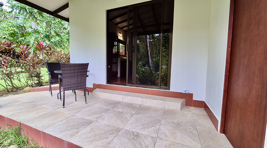 Costa Rica - Ojochal - Hotl La Calle - Intrieur - Rdc - Chambre 1 - Terrasse 1 - Vue 1
