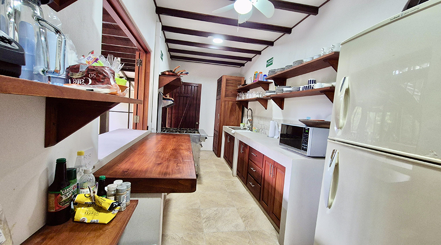 Costa Rica - Ojochal - Hotl La Calle - Intrieur - Rdc - Cuisine - Vue 3