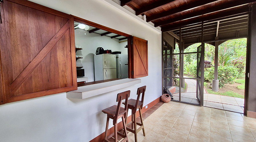 Costa Rica - Ojochal - Hotl La Calle - Intrieur - Rdc - Cuisine - Vue 1