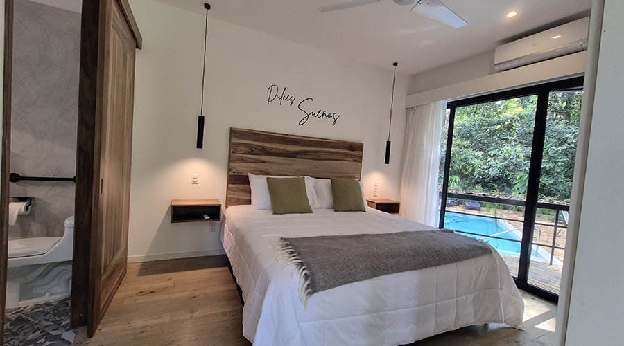 Costa Rica - Ojochal - Hotel Envision - Propriete - Interieur - Chambre - Niveau 1 - Vue 1
