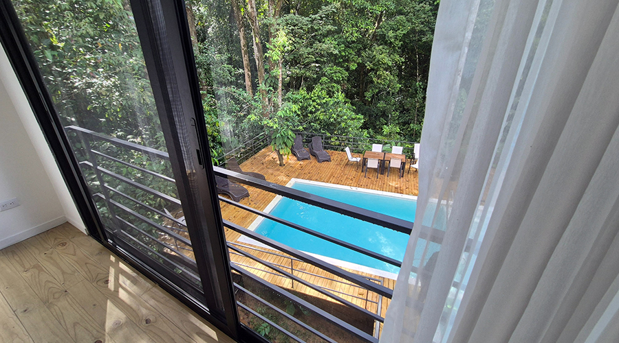 Costa Rica - Ojochal - Hotel Envision - Propriete - Interieur - Chambre - Niveau 2 - Vue 1