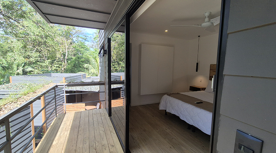 Costa Rica - Ojochal - Hotel Envision - Propriete - Exterieur - Terrasse - Chambre - Niveau 2 - Vue 1