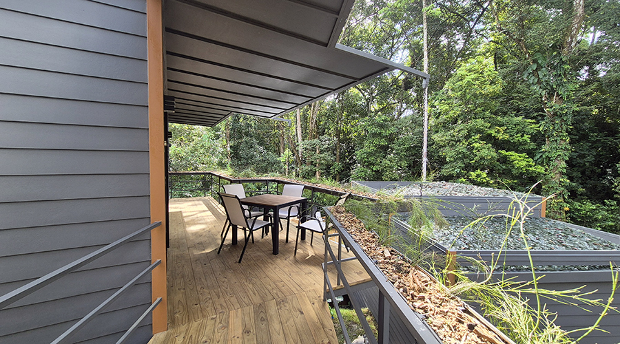 Costa Rica - Ojochal - Hotel Envision - Propriete - Exterieur - Terrasse - Niveau 2 - Vue 1
