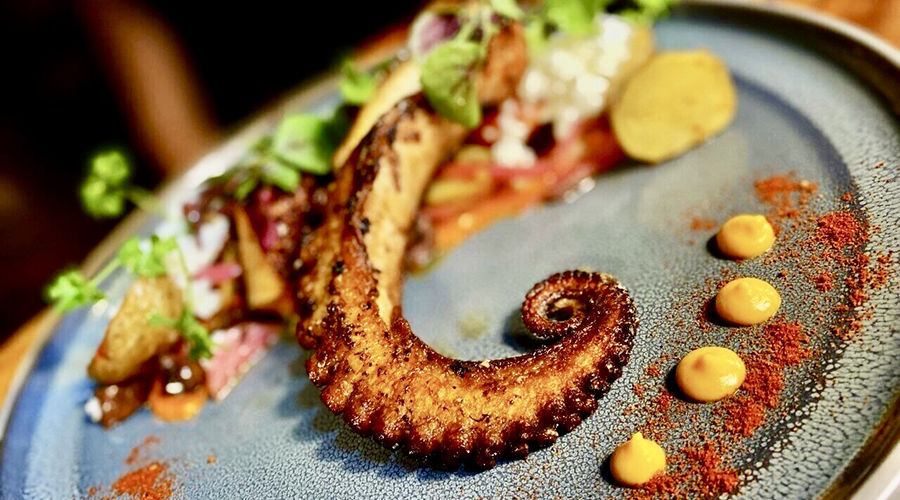 Costa Rica - Puntarenas - Ojochal - Restaurant Gastronomique - Plat - Vue 1