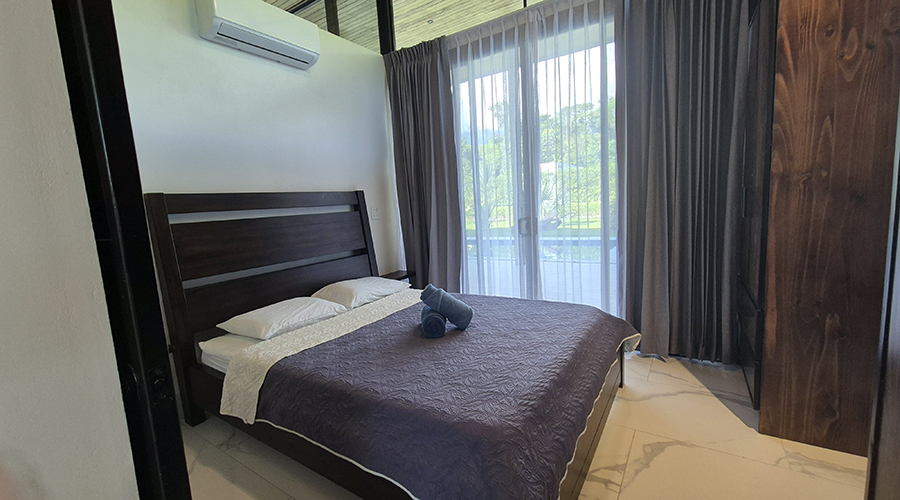 Costa Rica - Ojochal - Casa Transparencia - Intrieur - Villa 1 - Chambre 1 - Vue 1