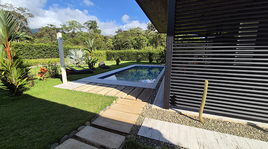 Costa Rica - Ojochal - Casa Transparencia - Extrieur - Villa 1 - Piscine - Vue 5