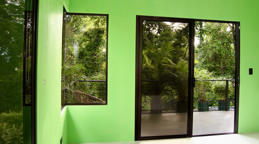 Costa Rica - Osa - Bahia Ballena - Villa El Nido - Etage - Chambre - vue 1