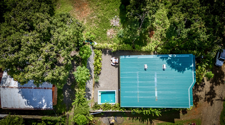 Costa Rica - Osa - Bahia Ballena - Villa El Nido - Drone - vue 1