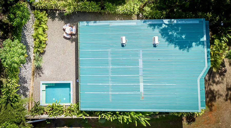 Costa Rica - Osa - Bahia Ballena - Villa El Nido - Drone - vue 2