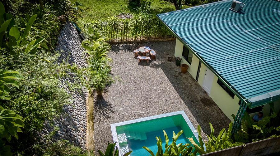 Costa Rica - Osa - Bahia Ballena - Villa El Nido - Drone - vue 3
