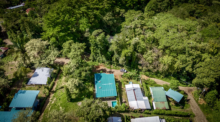 Costa Rica - Osa - Bahia Ballena - Villa El Nido - Drone - vue 4