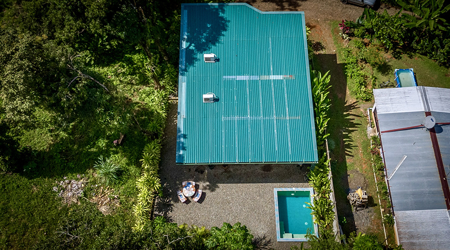 Costa Rica - Osa - Bahia Ballena - Villa El Nido - Drone - vue 5