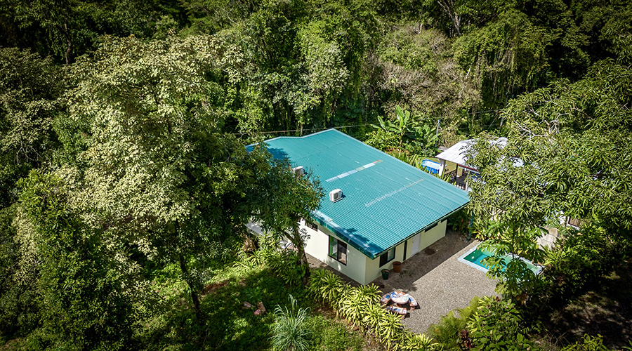 Costa Rica - Osa - Bahia Ballena - Villa El Nido - Drone - vue 7