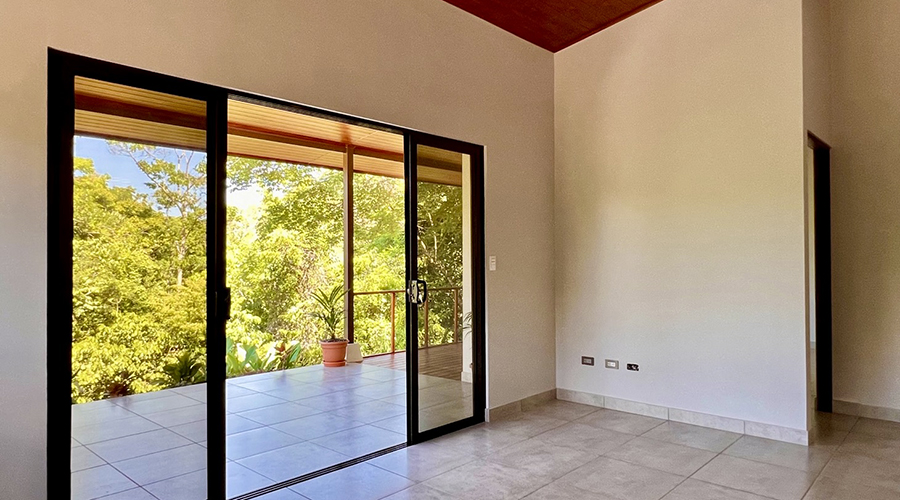 Costa Rica - Osa - Puerto Cortes - Casa Tres Rios - Chambre 1 - vue 1