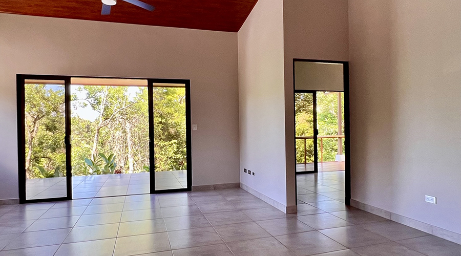 Costa Rica - Osa - Puerto Cortes - Casa Tres Rios - Chambre 1 - vue 3