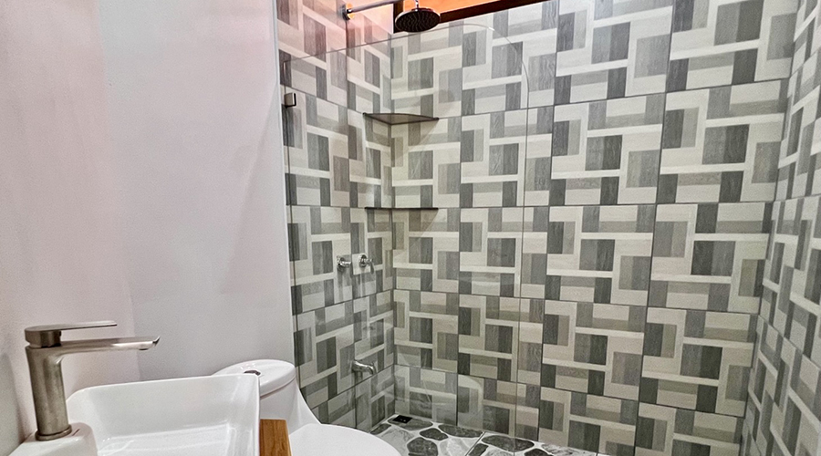 Costa Rica - Osa - Puerto Cortes - Casa Tres Rios - Salle de bain 2