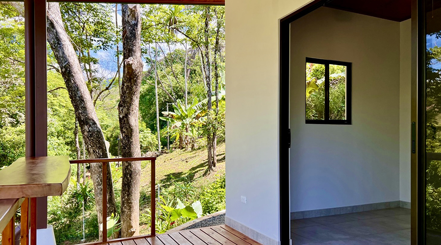 Costa Rica - Osa - Puerto Cortes - Casa Tres Rios - Terrasse - vue 3